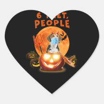 6 Feet, People Beagle Dog With Mask Halloween Gift