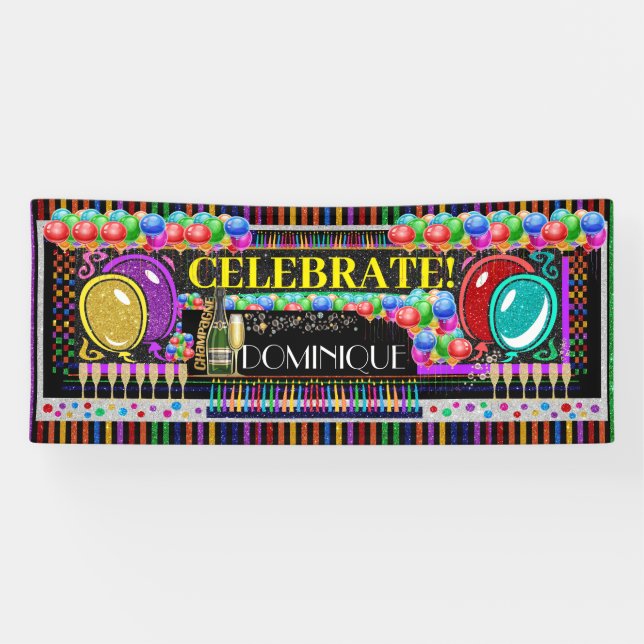 6 Foot CELEBRATION Banner (Horizontal)