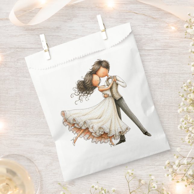 #6  Forever Love  Favour Bags (Clipped)