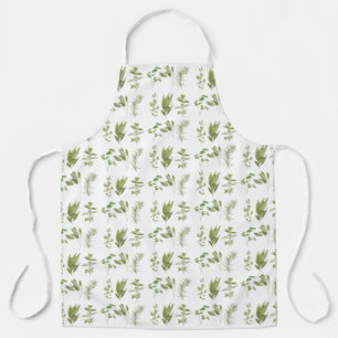 6 FRESH HERBS Apron (all-over print) - large