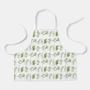 6 FRESH HERBS Apron (all-over print) - small