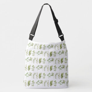 6 FRESH HERBS Cross-Body Bag - large