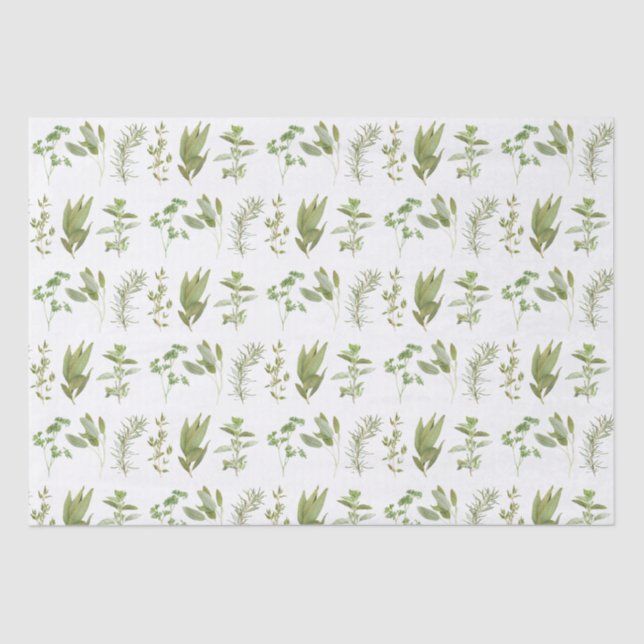 6 FRESH HERBS Tissue Paper I (Front)