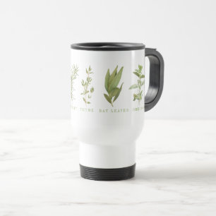 6 FRESH HERBS Travel Mug
