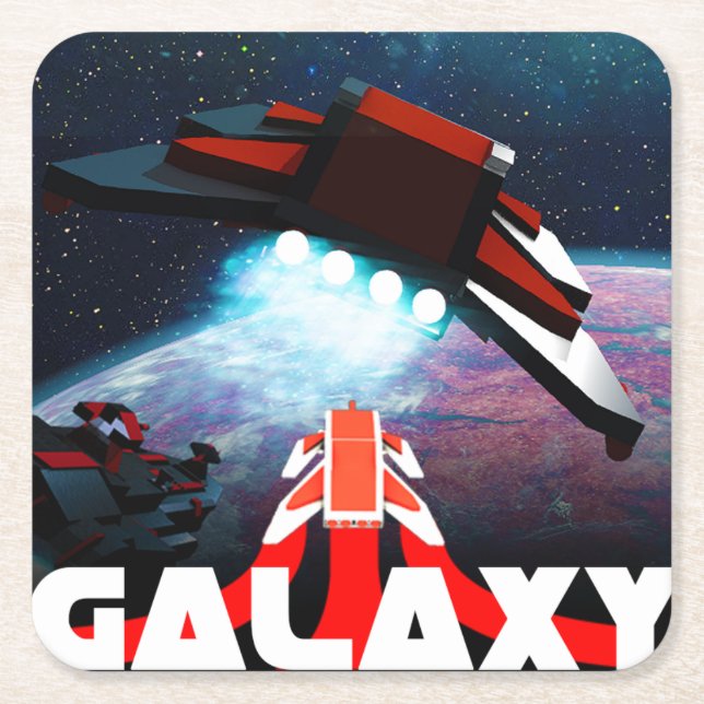 6 Galaxy Coasters (Front)