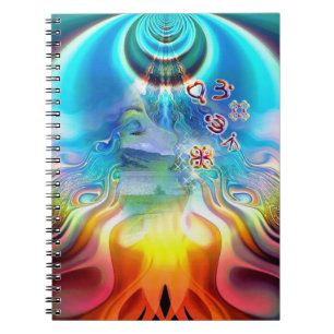 6 Language of Light Base Chakra Symbols Notebook