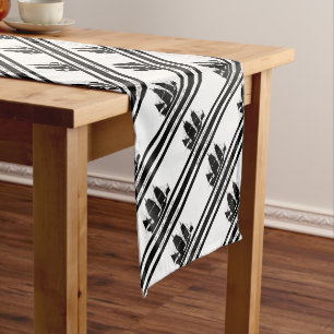 6 mayflower descendants short table runner