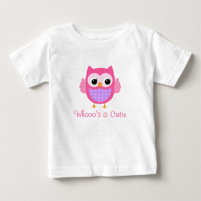 6 month Owl Shirt (Front)