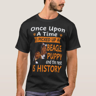 6 One Upon A Time -  Beagle Puppy Beagle T-Shirt
