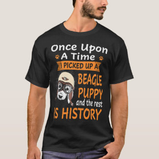 6 One Upon A Time - Beagle Puppy T-Shirt