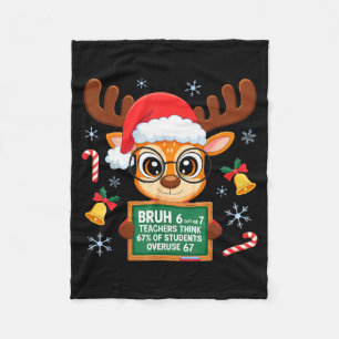 6 Out Of 7 Teachers Think 67% Of Students Overuse Fleece Blanket
