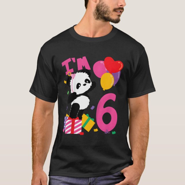 6 Panda T-Shirt (Front)