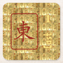 6 paper coasters – East Wind