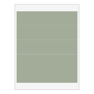 6 pcs Large Stickers 8.25"x1.75" Multi use Labels
