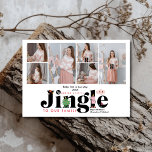 6 Photo Baby Pregnancy Announcement<br><div class="desc">Celebrate your joyful news with our Multi Photo Christmas Pregnancy Announcement Card. This festive card features multiple photo slots, allowing you to share a series of cherished moments and highlight your exciting news in style. The design incorporates Christmas-themed elements such as ornaments, snowflakes, or holiday garlands, creating a warm and...</div>