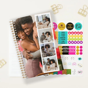 6 Photo Booth Modern Personalised Planner
