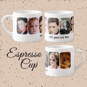 6 photo collage add text espresso cup