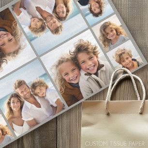 6 Photo Collage - can change colour Tissue Paper