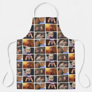 6 Photo Collage Family Photo Pattern  Apron