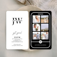 6 Photo Collage Instagram Feed Modern Minimalist