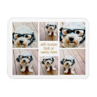 6 Photo Collage Minimalist - Gold and White