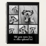 6 Photo Collage Optional Text -- Can Edit Black Planner<br><div class="desc">Add your favourite pics to this fun template. You can use square photos or any photos for this grid.</div>