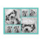 6 Photo Collage Optional Text -- CAN Edit blue