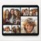 6 Photo Collage Optional Text -- CAN Edit Color