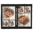 6 Photo Collage Optional Text -- CAN Edit Colour