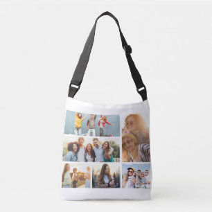 6 Photo Collage Template Personalise Crossbody Bag