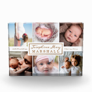 6 Photo Frame Collage Newborn Baby