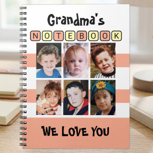 6 photo love you peach grandma's notebook