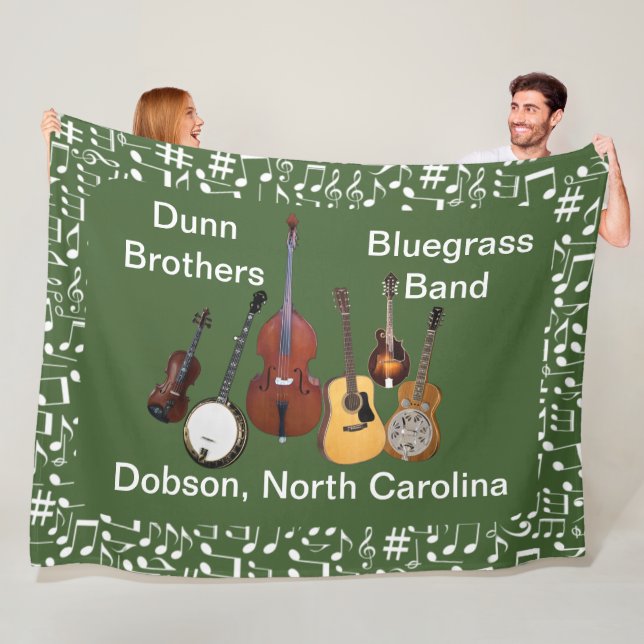 6 PIECE BAND FLEECE BLANKET (In Situ)