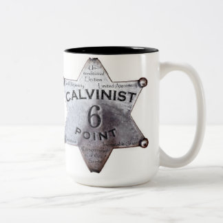 6 Point Calvinist Two-Tone Coffee Mug