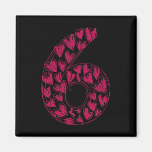 6 Teacher Trendy 6 7 Viral Sketch Heart 67 Cute Ma Magnet