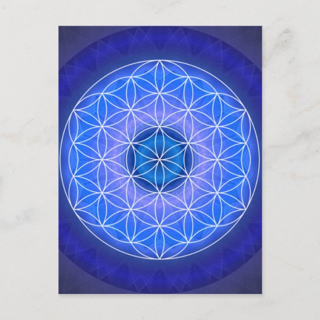 6 The third eye chakra created by Tutti Postcard (Front)