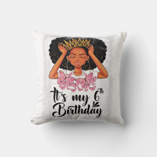 6 Year Old Birthday Gift for Girls Teenager Cushion
