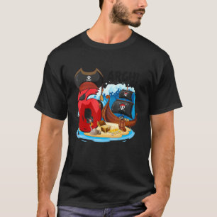 6 Year Old Pirate Birthday Pirates Ship Arr 6th Bi T-Shirt