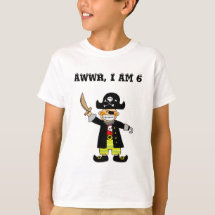 6 year old pirate boy T-Shirt