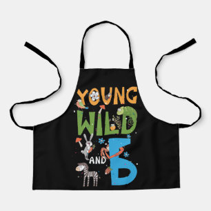 6 Year Old Zoo Birthday Safari Jungle Animal 2nd Apron