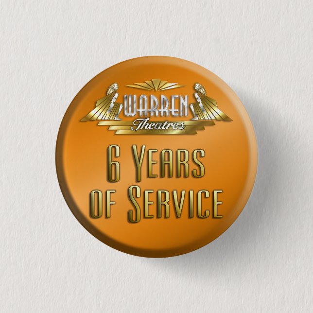6 Year Pin (Front)
