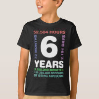 6 Years 72 Months Birthday