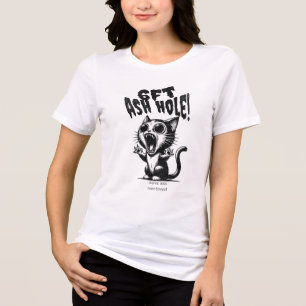 6Ft ash hole! Tri-Blend Shirt