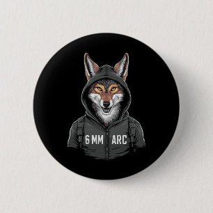 6mm Arc Coyote Shooting Sports Hunting 6 Cm Round Badge