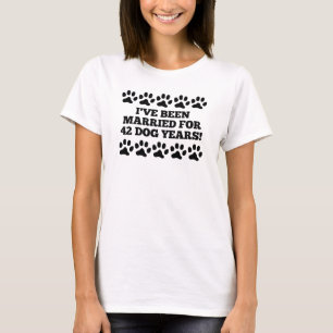 6th Anniversary Dog Years T-Shirt
