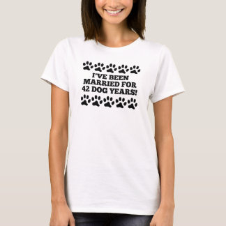 6th Anniversary Dog Years T-Shirt