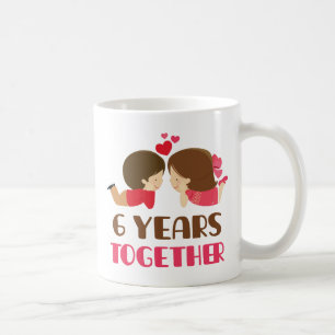 6th Anniversary Gift For Her Coffee Mug