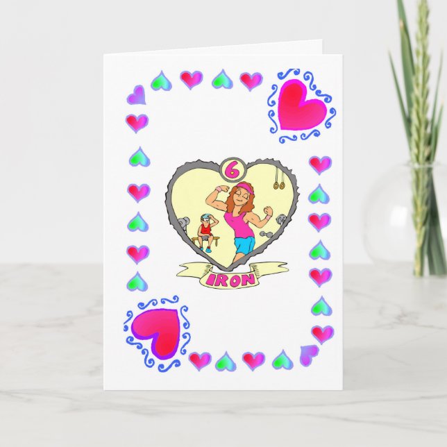 6th Anniversary - Iron Card (Front)