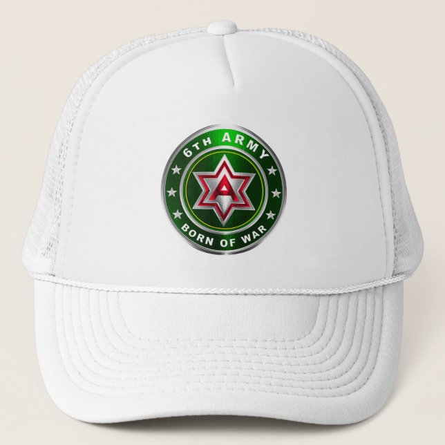 6th ARMY Trucker Hat (Front)