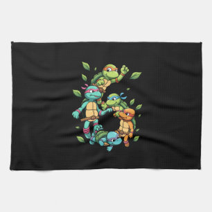 6th Birthday Sea Turtle Tortoise Theme Party 6 Yea Tea Towel